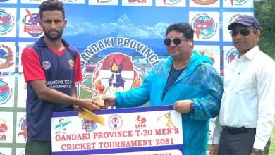 Photo of प्रदेशस्तरीय टि–२० पुरुष क्रिकेट : कास्की र तनहुँको लगातार जित