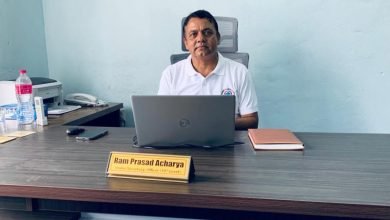 Photo of प्रदेश खेलकुद परिषद गण्डकीको महाशाखा प्रमुखमा आचार्य