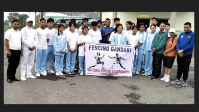 Photo of राष्ट्रिय फेन्सिङ प्रतियोगितामा गण्डकीको उत्कृष्ट सुरुवात, कृपाले जितिन काश्य पदक