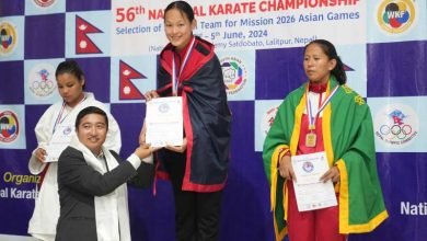 Photo of राष्ट्रिय कराते प्रतियोगिता : बागमती टिम च्याम्पियन