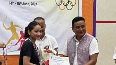 Photo of ओलम्पिक ‘डे’मा आयोजित स्क्वासमा सृष्टिका र आभान बिजयी