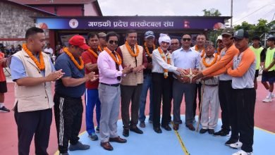 Photo of सोसल पब्लिकद्वारा आयोजित एस.ई.ई लक्षित बास्केटबल सुरु