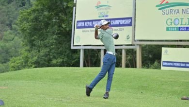 Photo of सूर्य नेपाल प्रिमियर गल्फ : तेस्रो दिन सुबाश शीर्ष स्थानमा