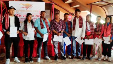 Photo of एथलेटिक्स परिवार नेपालको नयाँ कार्यसमिति चयन