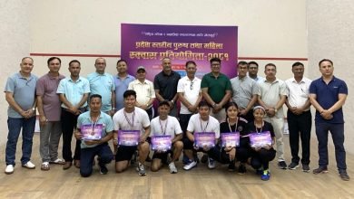 Photo of गण्डकी प्रदेशस्तरीय स्क्वास प्रतियोगितामा आभान र कृष्णा बिजयी