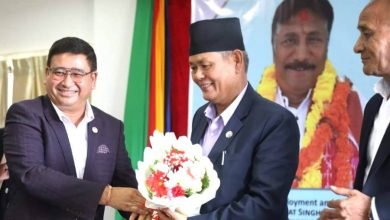 Photo of खेलकुद मन्त्री चौधरीलाई ओलम्पिक कमिटिको सम्मान