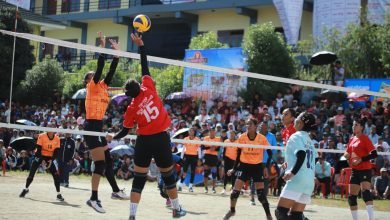 Photo of लामाचौर कप भलिबल : महिलातर्फ एपीएफलाई उपाधि