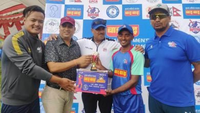 Photo of किरणको उत्कृष्ट प्रदर्शनमा स्याङजा ९३ रनले बिजयी