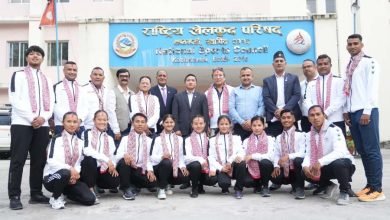 Photo of एसियाली करातेमा सहभागी हुन नेपाली कराते टोली चीन जाँदै