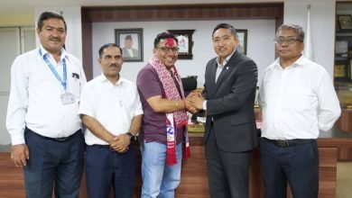 Photo of राखेपका प्रशिक्षण विभागका प्रमुख शर्माको बिदाइ