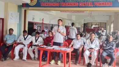 Photo of कास्की तेक्वान्दोद्वारा बेल्ट टेस्ट सम्पन्न