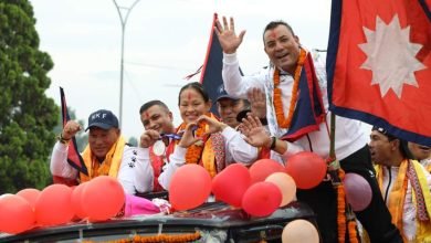 Photo of ऐतिहासिक रजत विजेता एरिकासहित कराते टोलीको भब्य स्वागत