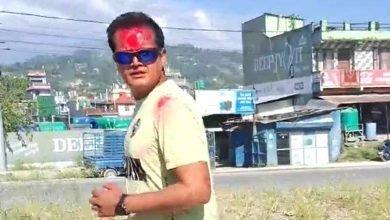 Photo of धावक ‘अर्जुन गोदार’ले काठमाण्डौं–पोखरा २ सय कि.मी.दौड पूरा गरे, पोखरा रंगशालामा स्वागत