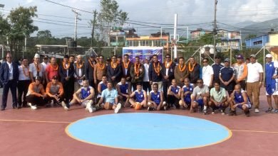 Photo of पोखरा भेट्रान्स बास्केटबल : ठमेल–२६ बन्यो च्याम्पियन