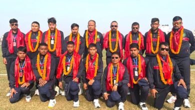 Photo of नेपाली राष्ट्रिय दृष्टिविहिन क्रिकेट टोली टि२० विश्वकप खेल्न पाकिस्तान प्रस्थान