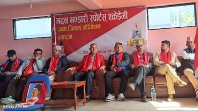Photo of मदन भण्डारी स्पोर्ट्स एकेडेमी स्याङजाको अध्यक्षमा भबिराज गुरूङ