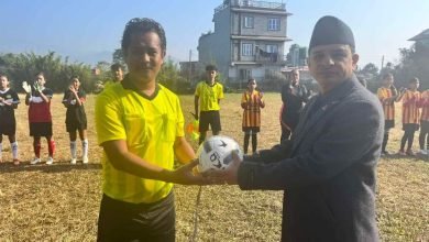Photo of १८ औं प्याब्सन स्पोर्टस् मिट : फुटबलका प्रतिस्पर्धा सुरू