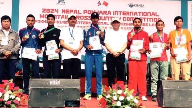 Photo of पोखरा अन्तर्राष्ट्रिय क्रस कन्ट्री दौड : ५ किमितर्फ बादल र नारायणी बिजेता