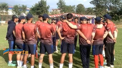 Photo of एनपिएल फ्रेन्चाइज टिम पोखरा एभेन्जर्सको पोखरा रंगशालामा प्रशिक्षण सुरू