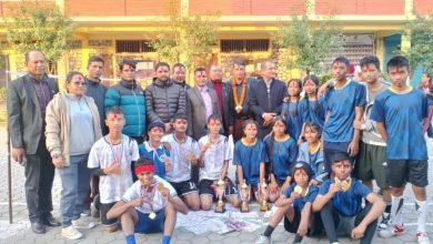 Photo of पोखरा वडा नं ८ विद्यालयस्तरीय सेपाक ताक्रोमा जनप्रिय बिजयी