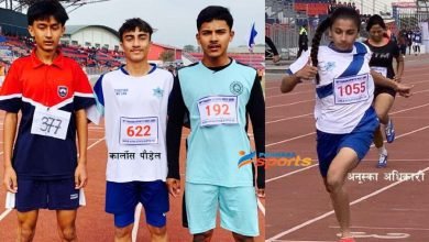 Photo of कार्लोस र अनुस्काले जिते १०० मिटर दौड