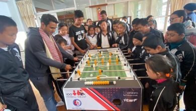 Photo of शिशु विकास केन्द्रलाई ‘फुसबल टेबल’ सहयोग