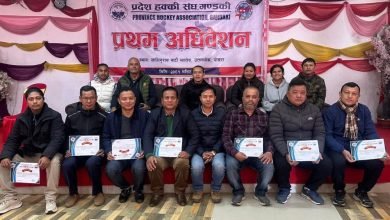 Photo of गण्डकी प्रदेश हक्की संघको अध्यक्षमा थापा सर्वसम्मत निर्वाचित