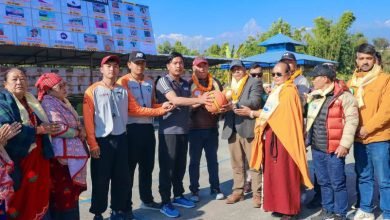 Photo of पोखरामा ‘प्रदीप मेमोरियल बास्केटबल’ सुरू, पहिलो दिन ६ खेल सम्पन्न