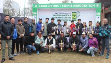 Photo of माछापुच्छ्रे पोखरा ओपन टेनिस : आरव र सुनिरा च्याम्पियन