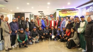 Photo of खेलकुद मन्त्री चौधरीलाई मञ्चले गर्‍यो स्वागत, ‘म केही नबोल्ने अवस्थामा पुगी सके’–मन्त्री चौधरी (भिडियो सहित)