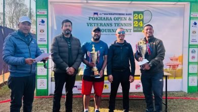 Photo of माछापुच्छ्रे पोखरा ओपन टेनिस मेन्स सिंगल्स फाइनलमा आरव र प्रनव भिड्ने