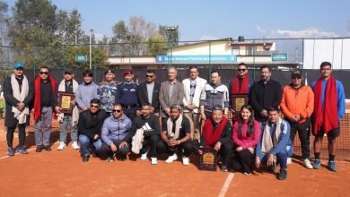 Photo of पोखरा ओपन तथा भेट्रान्स माछापुच्छ्रे टेनिस सुरू : खेलाडीहरू राष्ट्रका गहना–मन्त्री थापा (भिडियो सहित)