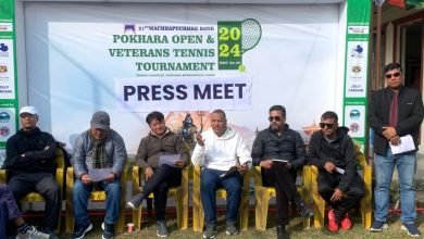 Photo of २१ औं माछापुच्छ्रे पोखरा ओपन तथा भेट्रान्स टेनिस : २ सय खेल, ८ लाख नगद पुरस्कार