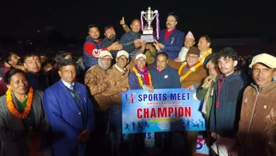 Photo of १४औ एन प्याव्सन खेलकुद महोत्सव : कास्की मोर्डनाइज्ड च्याम्पियन