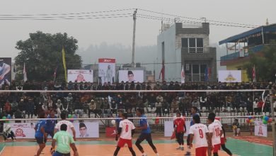 Photo of मदन भण्डारी गोल्डकप रनिङ शिल्ड इन्डो नेपाल पुरुष भलिबल च्याम्पियनसीप सुरु