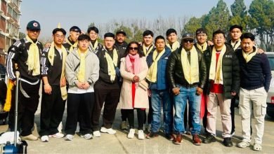 Photo of आहा ! रारा पोखरा गोल्डकप खेल्न युकेबाट नेपाल आयो टोली