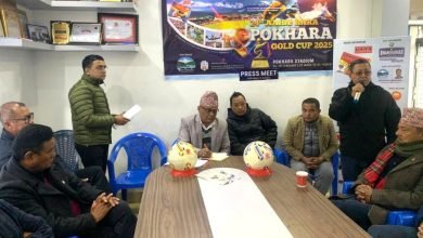 Photo of आहा रारा पोखरा गोल्डकप : ११ टिमको सहभागिता पक्का, तयारीमा तिव्रता