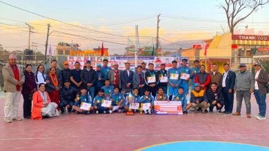 Photo of पोखरा कप राष्ट्रिय पुरुष बास्केटबल प्रतियोगिता : बागमतीलाई पराजित गर्दै गण्डकीले जित्यो उपाधि