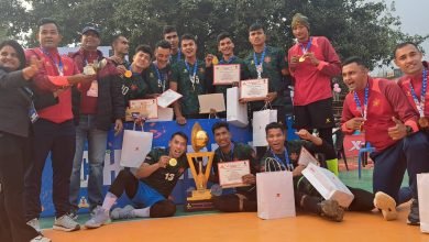 Photo of ‘मदन भण्डारी भलिबल गोल्डकप’को उपाधि आर्मीले जित्यो, प्रहरी उपविजेता