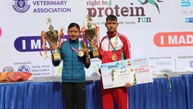 Photo of राइट टु प्रोटिन रन हाफ म्याराथनको उपाधि राजन र सन्तोषीले जिते