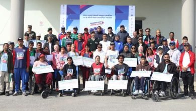Photo of पोखरा अन्तर्राष्ट्रिय म्याराथन : ह्विल चियर र दृष्टिबिहिन दौड सम्पन्न