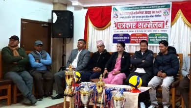 Photo of माछापुच्छ्रे गाउँपालिका अध्यक्ष कप भलिबलको तयारी पुरा