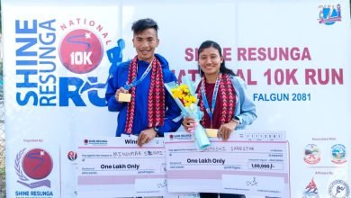 Photo of सन्तोषी र मिङ्गमार बने शाइन रेसुङ्गा रनको च्याम्पियन