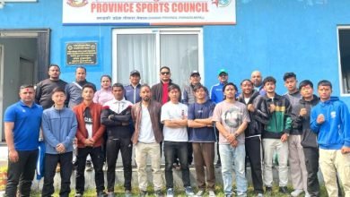 Photo of गण्डकीको पुरूष रग्बी टोली चितवन प्रस्थान