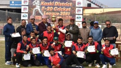 Photo of कास्की टि–२० क्रिकेट लिग : सांग्रिला च्याम्पियन, ‘सुवास’ प्लेयर अफ दि टुर्नामेन्ट