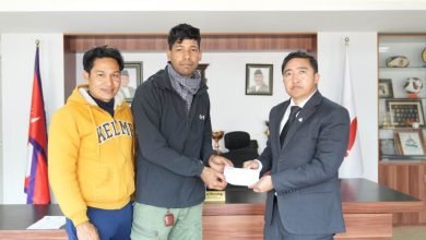 Photo of राष्ट्रिय भलिबल खेलाडी सूर्यलाई उपचार सहयोग