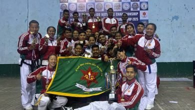 Photo of आर्मी र बागमती आईटीएफ तेक्वान्दो च्याम्पियन, सुष्मिता र भिम उत्कृष्ट