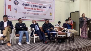 Photo of नेपाल ह्याण्डबल संघको निर्वाचन स्थगित, निर्वाचन समितिनै विभाजित