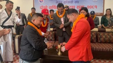 Photo of नेपाल हाप्किडो संघको साधारण सभा पोखरामा, ‘खेलकुद समृद्धिको यात्रा हो’–उपाध्यक्ष आचार्य
