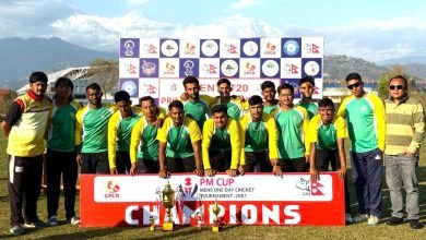 Photo of पिएम कप एकदिवसीय क्रिकेट छनौटः कास्की च्याम्पियन